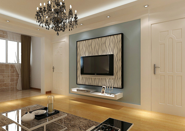 如何设计漂亮的客厅电视墙