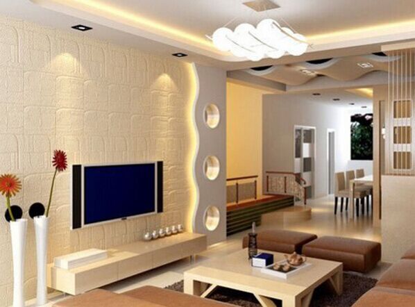 环保型客厅电视墙设计材料主要有哪些