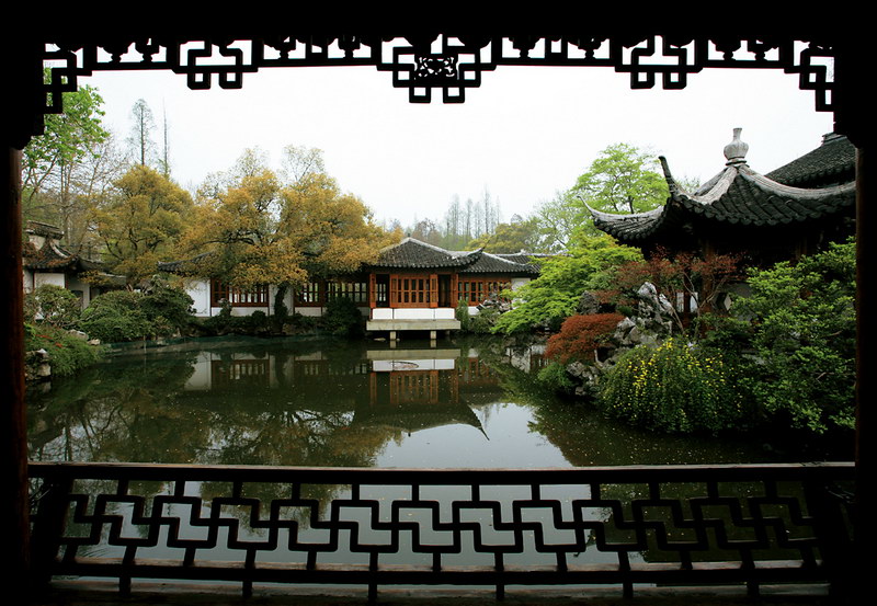 中式园林景观设计的主要造景手段介绍